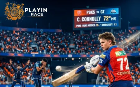 PBKS vs GT: The Connolly Legacy Begins | playinrace