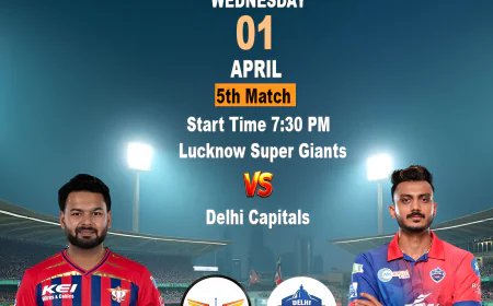 The Anticipation Builds: Reddy Anna Online Book ID Discusses Key Players and Strategies for LSG vs DC in IPL 2026 on April 1st.