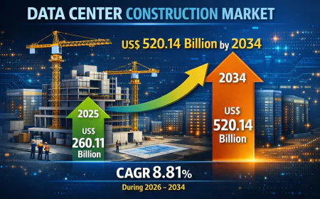 Global  Data Center Construction Market 2034: Growth, Regional Insights, and Future Outlook1