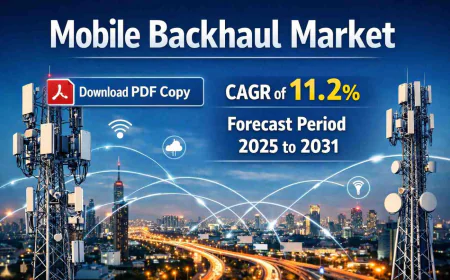 The Future of Mobile Backhaul: Market Dynamics and Key Industry Players by 2031