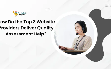 How Do the Top 3 Website Providers Deliver Quality Assessment Help?