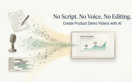 No Script, No Voice, No Editing: Create Product Demo Videos with AI