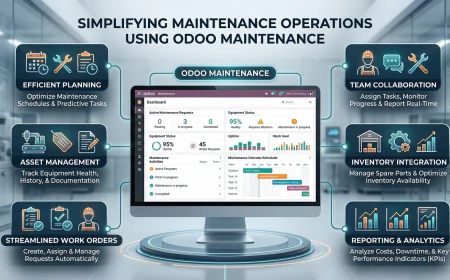 Simplifying Maintenance Operations Using Odoo Maintenance