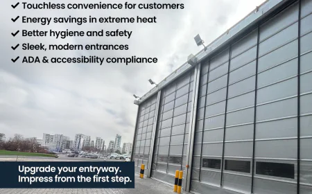 Types of Automatic Doors Commonly Used in Dubai Buildings