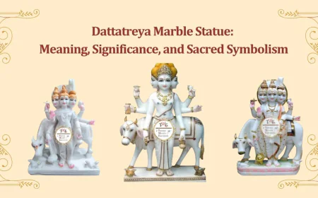 Dattatreya Marble Statue: Meaning, Significance, and Sacred Symbolism