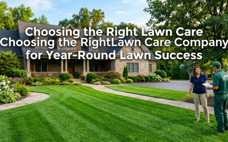 Choosing the Right Lawn Care Company for Year-Round Lawn Success