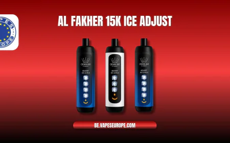 Al Fakher 15K Ice Adjust – De Nieuwe Standaard in Disposable Vapes