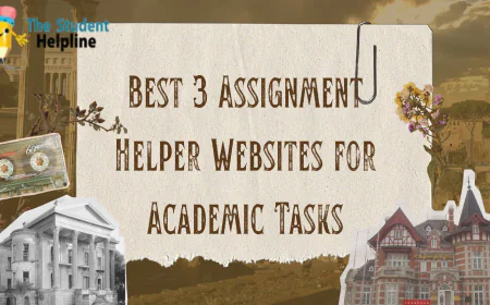 Best 3 Assignment Helper Websites for Academic Tasks