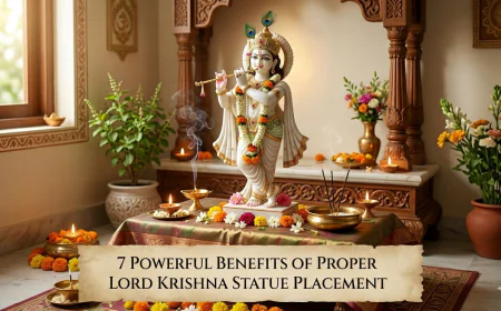 7 Powerful Benefits of Proper Lord Krishna Statue Placement
