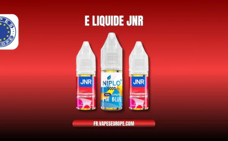 E-liquide JNR : Une Expérience de Vape Unique et Savoureuse