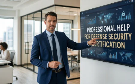 Professional Help for Defense Security Certification