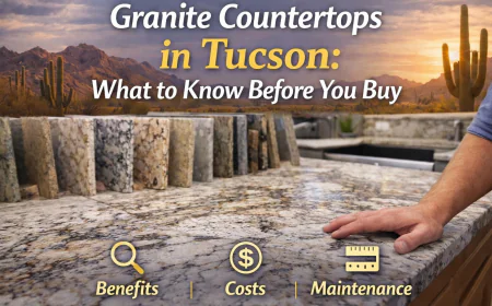 Granite Countertops in Tucson: What to Know Before You Buy