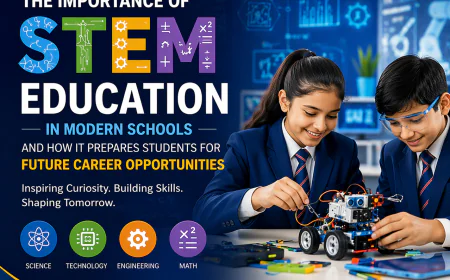 Importance of STEM Education in Modern Schools and How It Prepares Students for Future Career Opportunities