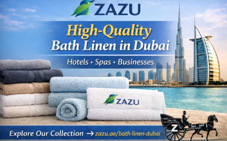 Buy High-Quality Bath Linen in Dubai from Zazu