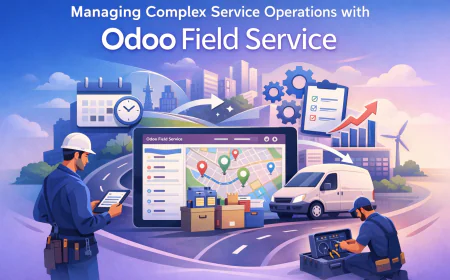 Managing Complex Service Operations with Odoo Field Service