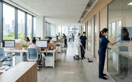 A professional service corporate office cleaning in Auckland from OCD Clean
