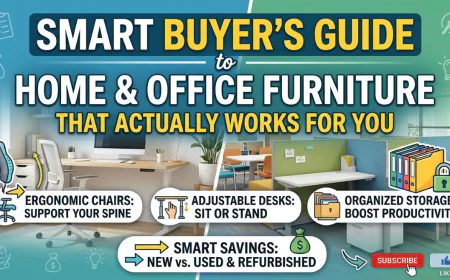 The Smart Buyer's Guide to Home and Office Furniture That Actually Works for You