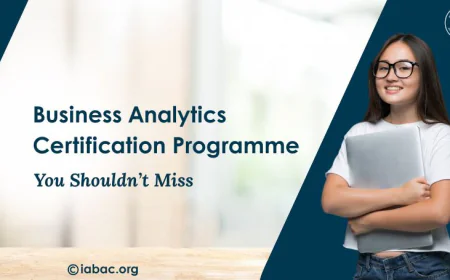 Business Analytics Certification Programme You Shouldn’t Miss