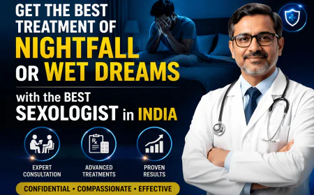 Get the Best Treatment of Nightfall or Wet Dreams with the Best Sexologist in India