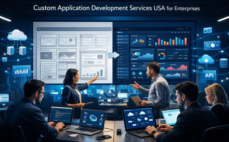 Custom Application Development Services USA for Enterprises