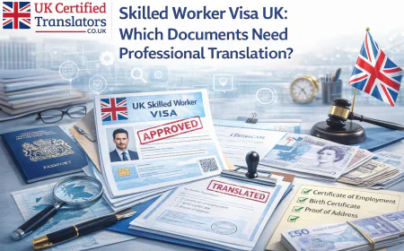 Skilled Worker Visa UK: Which Documents Need Professional Translation?