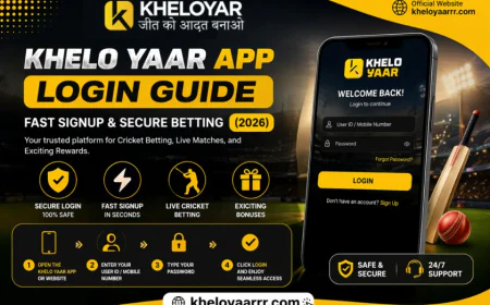 Khelo Yaar App Login Guide – Fast Signup & Secure Gaming (2026)