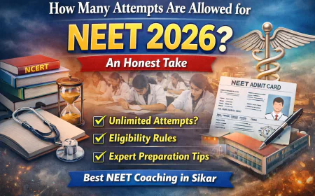 How Many Attempts Are Allowed for NEET 2026? (An Honest Take)