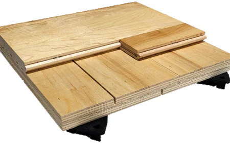 What are the key features that define high-quality maple sports flooring systems?
