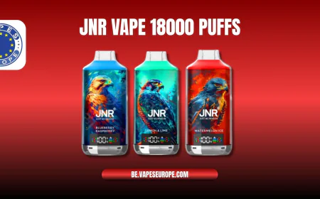 Ontdek de Kracht van de JNR Vape 18000 Puffs: De JNR Falcon X 18000