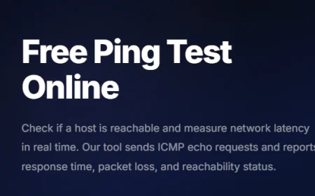 How to Use a Ping Test to Check Network Connectivity