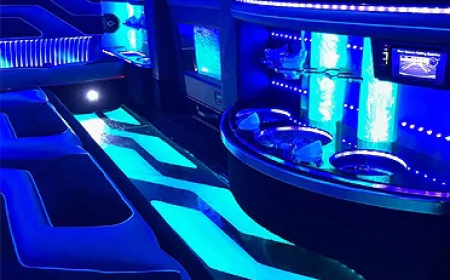 Professional Chauffeurs and Top-Quality Party Bus Rentals with Entertainment Features for Your Celebration