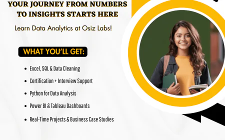 How to Start Your Career With a Data Analytics Course in Madurai?