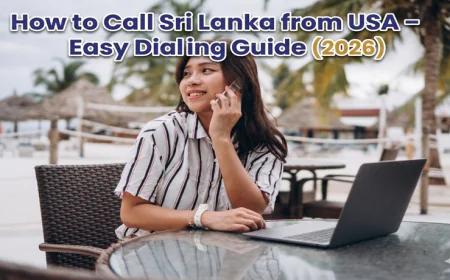 How to Call Sri Lanka from USA – Easy Dialing Guide (2026)