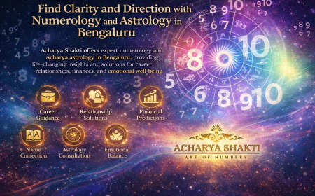 Professional Numerologist in Bangaluru & Acharya Astrology in Bangaluru – A Complete Guide by Acharya Shakti