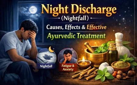 Night Discharge (Nightfall): Causes, Effects & Effective Ayurvedic Treatment