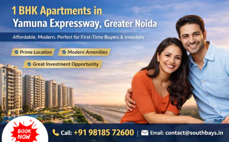 Affordable & Modern 1 BHK Apartments in Yamuna Expressway, Greater Noida