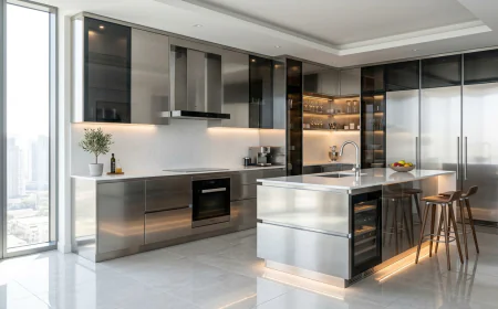 SS Modular Kitchen: Sturdy, Chic, and Contemporary Kitchen Design