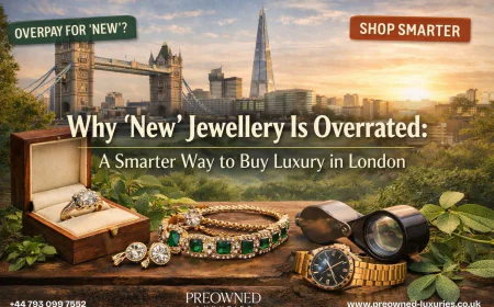 Why ‘New’ Jewellery Is Overrated: A Smarter Way to Buy Luxury in London