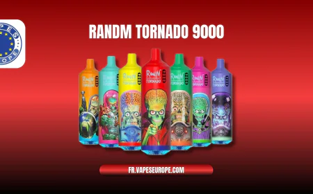 RandM Tornado 9000 : Une expérience de vape moderne et puissante