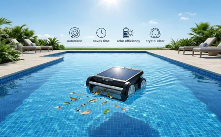 Robotic Pool Skimmer: The Future of Automatic Pool Cleaning