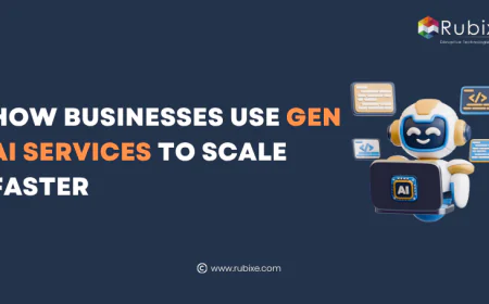 How Businesses Use Generative AI Services to Scale Faster