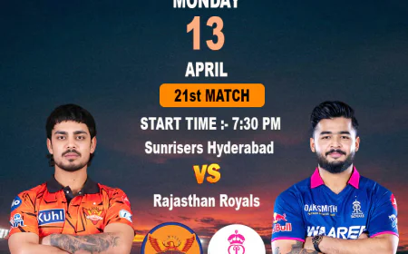 Everything You Need to Know About Reddy Anna ID Sunrisers Hyderabad vs Rajasthan Royals on April 13 at Rajiv Gandhi International Stadium.
