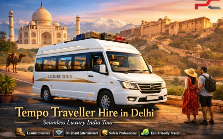 Tempo Traveller Hire in Delhi for a Seamless Luxury India Tour
