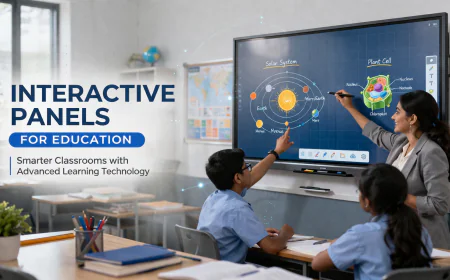 Interactive Panels for Education – Smarter Classrooms with Advanced Learning Technology