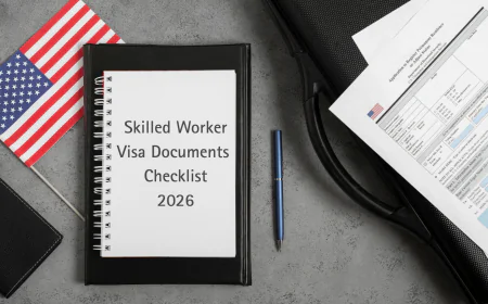 UK Skilled Worker Visa Documents Checklist 2026
