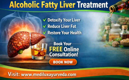 Alcoholic Fatty Liver Treatment – Natural Recovery with MediLux Ayurveda USA