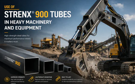 Use of Strenx 900 Tubes in Heavy Machinery and Equipment