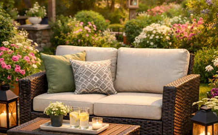Why Choose A 2-Seater Patio Outdoor Loveseat For Your Garden?