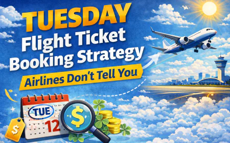 Tuesday Flight Ticket Booking Strategy Airlines Don’t Tell You