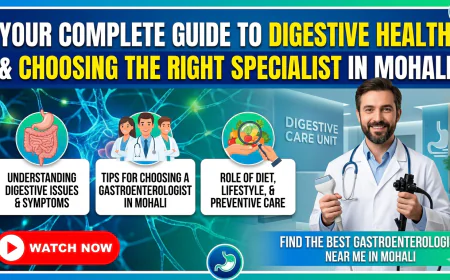 Your Complete Guide to Digestive Health and Choosing the Right Specialist in Mohali